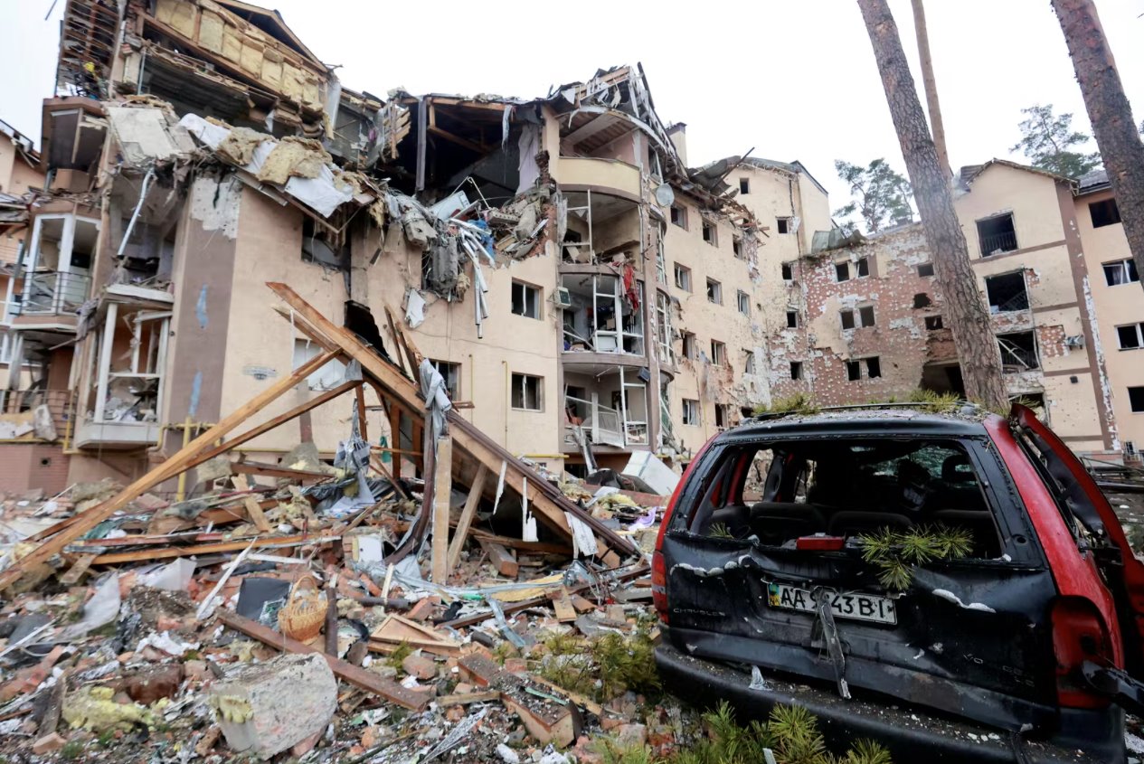 俄烏戰(zhàn)爭已造成烏克蘭平民1119人死亡