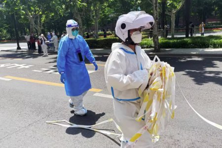 中國在5月19日?qǐng)?bào)告了1183例新冠病例 而一天前為1082例