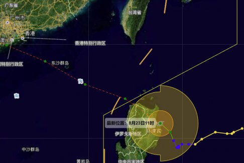 臺風“馬鞍”或正面登陸廣東