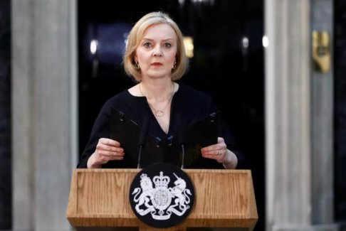 英國首相特拉斯在伊麗莎白女王去世后發(fā)表的聲明