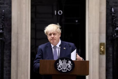 鮑里斯·約翰遜關(guān)于退出英國首相競選的聲明