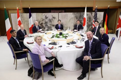 G7領導人呼吁“世界無核武器”