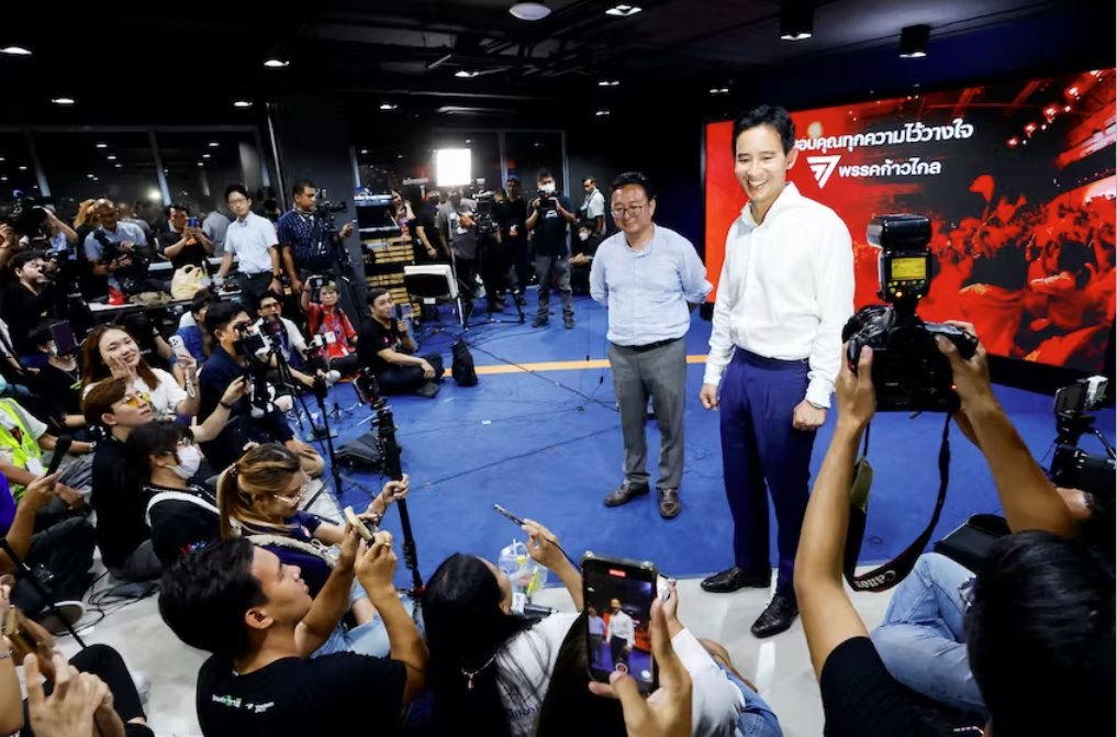 泰國(guó)大選反對(duì)派取得歷史性勝利 聯(lián)盟談判迫在眉睫