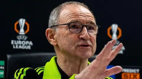 馬丁&middot;奧尼爾在賽后凱爾特人新聞發(fā)布會上
