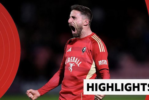 足總杯英乙球隊(duì)索爾福德城4-0英甲球隊(duì)萊頓東方